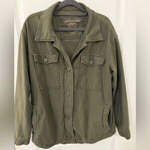 American Eagle Army Green light jacket, size S